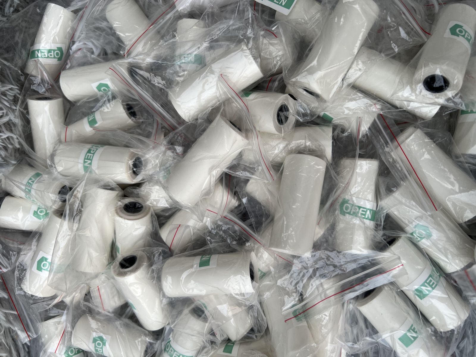 Rouleau autocollant transparent 