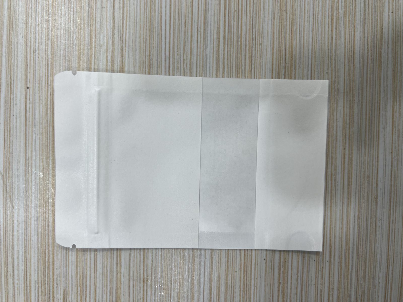 Kraft blanc avec fenêtre 9x14